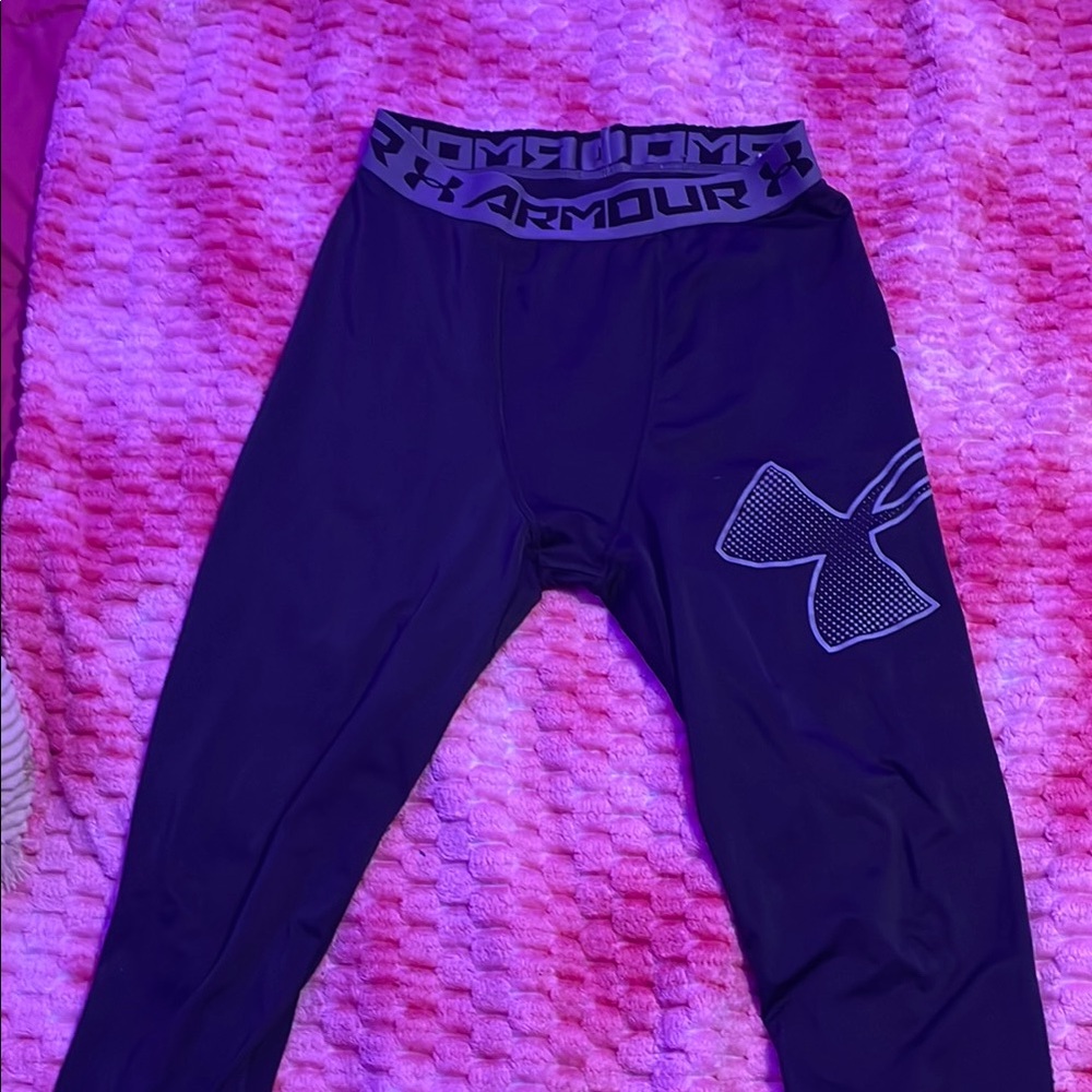 Under Armour Kids Black Leggings